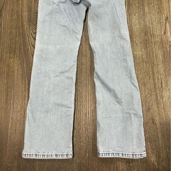 Levi's Boys Youth 550 Boot Cut Jeans Relaxed Fit Denim Light Wash Blue Size 10 - Picture 11 of 12